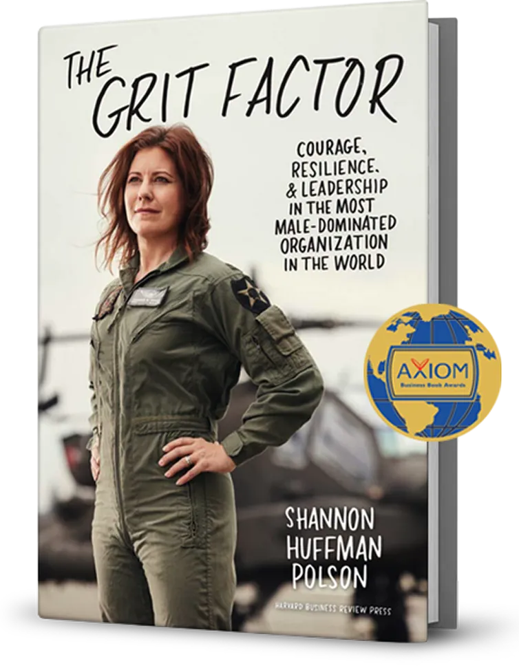 The Grit Factor by Shannon Huffman Polson, book cover